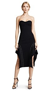 Jonathan Simkhai Grommet Bustier Dress