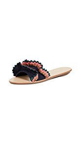 Loeffler Randall Birdie Ruffle Slides