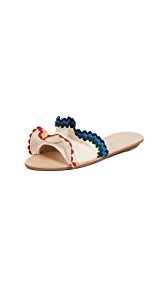 Loeffler Randall Birdie Ruffle Slides