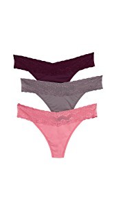 Natori Bliss Perfection Thong 3 Pack