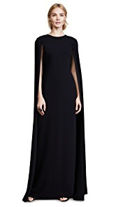 Marchesa Notte Cape Gown