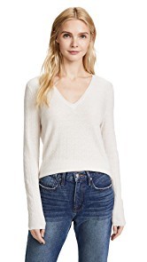 TSE Cashmere Long Sleeve V Sweater