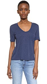 T by Alexander Wang Classic Cropped Tee