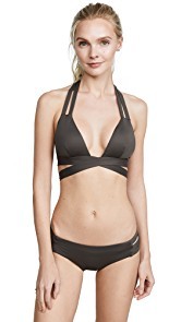 Vitamin A Adriana Wrap Halter Top