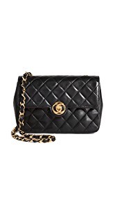 What Goes Around Comes Around Mini Chanel Lambskin Circle Lock Bag (Previously Owned)