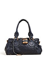 What Goes Around Comes Around Chloe Leather Paddington Bag (Previously Owned)