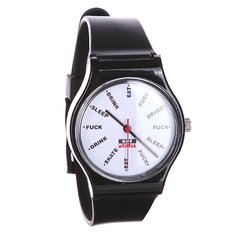 Часы Huf X Skate Mental Watch Black