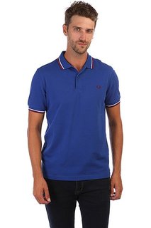 Поло Fred Perry Twin Tipped Blue