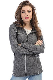 Толстовка классическая женская Roxy Gnes Charcoal Heather