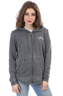 Толстовка кенгуру женская Roxy Wipedouthoodia Anthracite