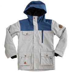 Куртка утепленная детская Quiksilver Raft Youth Grey Heather