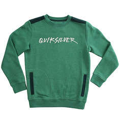 Толстовка классическая детская Quiksilver Hanzarcrewyouth Fir Heather