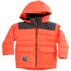 Куртка утепленная детская Quiksilver Mr Men Jk Shocking Orange