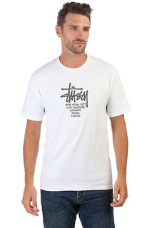 Футболка Stussy Big Cities Tee White