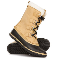 Ботинки зимние женские Sorel Caribou Slim Curry Black