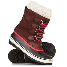 Ботинки зимние женские Sorel Winter Carnival Redwood Candy Apple