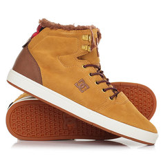 Кеды кроссовки зимние DC Shoes Crisis High Wnt Wheat/Dk Chocolate