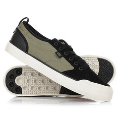 Кеды кроссовки низкие DC Shoes Evan Smith S Military/Black