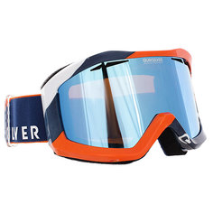 Маска для сноуборда Quiksilver Fenom Estate Blue/Orange