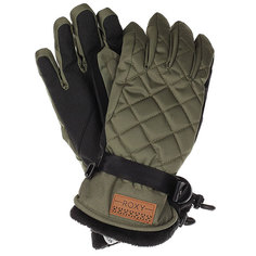 Перчатки женские Roxy Merry Go Gloves Dust Ivy