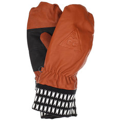 Варежки DC Supply Mitt Leather Brown