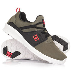 Кроссовки детские DC Shoes Heathrow Olive/Black