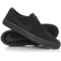 Кеды кроссовки низкие Nike SB Portmore II Solar Black/Noir