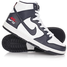 Кеды кроссовки высокие Nike SB Zoom Dunk High Pro Obsidian/White