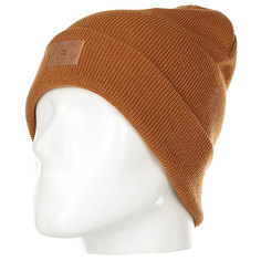 Шапка женская DC Label Hats Leather Brown