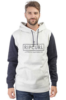 Толстовка кенгуру Rip Curl Corp Bloc Hooded White Marle