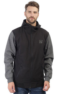 Толстовка классическая Rip Curl Broken Square Fleece Black