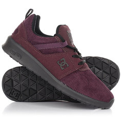 Кроссовки женские DC Heathrow Tx Se Mar Maroon
