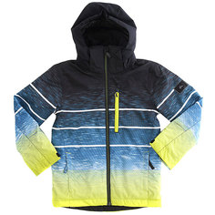 Куртка утепленная детская Quiksilver Missio En Sulphur Blur Lights