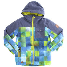 Куртка утепленная детская Quiksilver Miss Blo Blue Sulphur Icey Ch