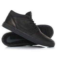 Кеды кроссовки высокие Nike Sb Portmore II Solar Md P Black