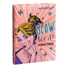 MISSLYN Мерцающая пудра для деликатных акцентов Glow For It! 2 6 г