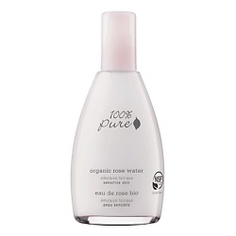 100% PURE Тоник органический эмульсионный Organic Rose Water Sensitive Skin Collection 177мл