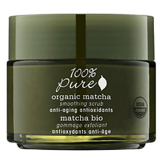 100% PURE Скраб для лица органический выравнивающий Organic Matcha Anti-Aging Antioxidants Collection 118 мл