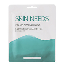 ЛЭТУАЛЬ Гидрогелевая маска для лица с женьшенем SKIN NEEDS 1 шт.