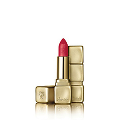 GUERLAIN Матовая увлажняющая помада для губ Kisskiss Matte M376 Daring Pink, 3.5 г