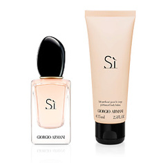 GIORGIO ARMANI Набор SI Eau de Parfume Парфюмерная вода, спрей 30 мл + Молочко для тела 75 мл