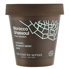 TOO COOL FOR SCHOOL Маска для лица спрессованная в таблетках MOROCCO GHASSOUL 100 г