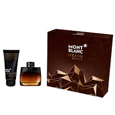 MONTBLANC Подарочный набор Legend Night Парфюмерная вода, спрей 50мл + Гель для душа 100мл