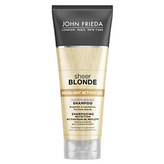 JOHN FRIEDA Увлажняющий активирующий шампунь для светлых волос Sheer Blonde 250 мл