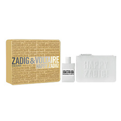 ZADIG&amp;VOLTAIRE Подарочный набор This is Her! Парфюмерная вода, спрей 50 мл + косметичка Zadig&Voltaire