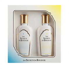 Les Secrets de Boudoir Набор BOUQUET DE BAIN PURE COTTON &amp; HAPPY SUMMER 250 мл+250 мл ЛЭтуаль Selection