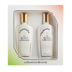 Les Secrets de Boudoir Набор BOUQUET DE BAIN VANILLA PLUME &amp; TEA VALLEY 250 мл+250 мл ЛЭтуаль Selection