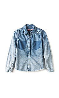 Топ button up denim - BLANKNYC [Blanknyc]