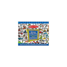 Набор стикеров "Голубой", 500 наклеек Melissa & Doug