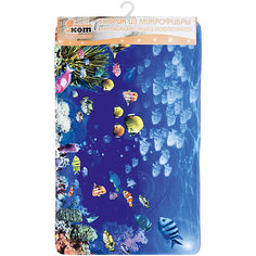 Коврик из микрофибры Mat-AQUA "Аквариум", 50*80см, Рыжий Кот